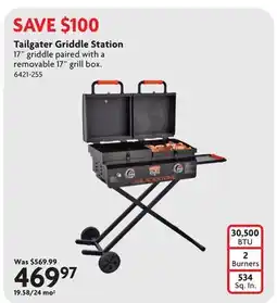 Home Hardware Tailgater Griddle Station offer