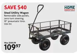 Home Hardware Steel Utility Wagon offer