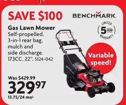 Home Hardware Gas Lawn Mower offer