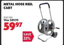 Home Hardware Metal Hose Reel Cart offer