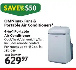Home Hardware 13,500 BTU 4-In-1 Portable SMART Air Conditioner offer