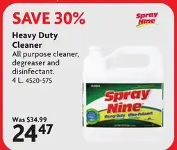 Home Hardware Heavy Duty Cleaner offer