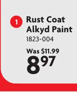 Home Hardware Rust Coat Alkyd Paint offer