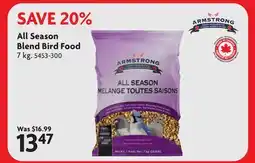 Home Hardware All Season Blend Bird Food offer