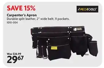 Home Hardware Carpenter's Apron offer