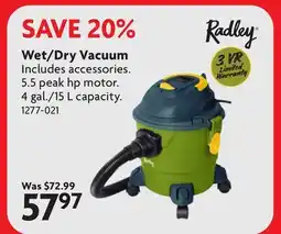 Home Hardware Wet/Dry Vacuum offer