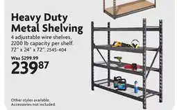 Home Hardware Heavy Duty Metal Shelving offer