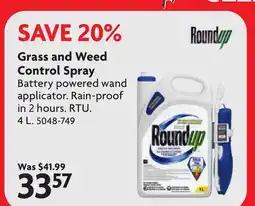 Home Hardware Grass and Weed Control Spray offer