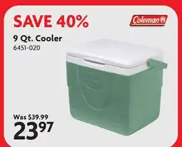 Home Hardware 9 Qt. Cooler offer