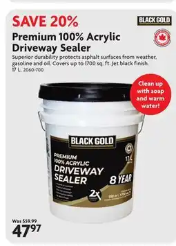Home Hardware Premium 100% Acrylic Driveway Sealer offer