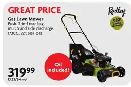 Home Hardware Gas Lawn Mower offer