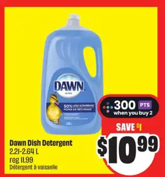 FreshCo Dawn Dish Detergent 2.2l-2.64L offer