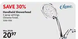 Home Hardware Handheld Showerhead offer