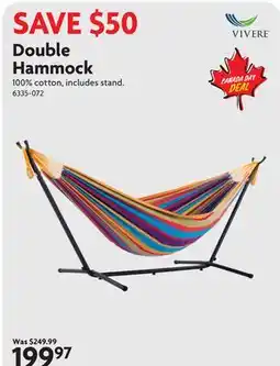 Home Hardware Double Hammock offer