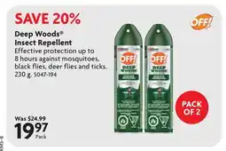 Home Hardware Deep Woods Insect Repellent offer