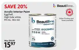 Home Hardware Acrylic Interior Paint offer