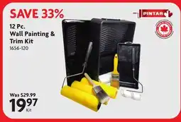 Home Hardware 12 Pc. Wall Painting & Trim Kit offer