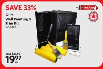 Home Hardware 12 Pc. Wall Painting & Trim Kit offer