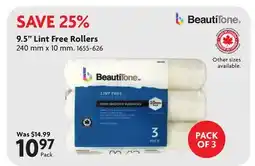 Home Hardware 9.5 Lint Free Rollers offer