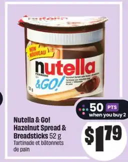 FreshCo Nutella & Go! Hazelnut Spread & Breadsticks 52 g offer