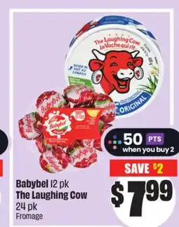 FreshCo Babybel 12 pk The Laughing Cow 24 pk offer