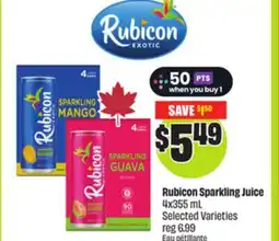 FreshCo Rubicon Sparkling Juice 4x355 mL Selected Varieties offer