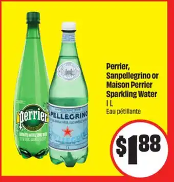 FreshCo Perrier, Sanpellegrino or Maison Perrier Sparkling Water 1 L offer