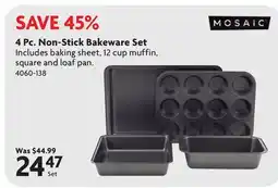 Home Hardware 4 Pc. Non-Stick Bakeware Set offer