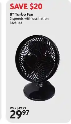 Home Hardware 8 Turbo Fan offer