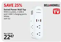 Home Hardware Swivel Power Wall Tap offer