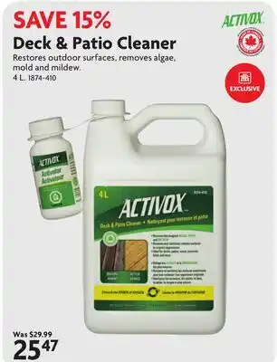 Home Hardware Deck & Patio Cleaner offer