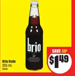 FreshCo Brio Soda 355 mL offer