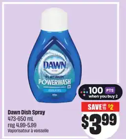 FreshCo Dawn Dish Spray 473-650 mL offer