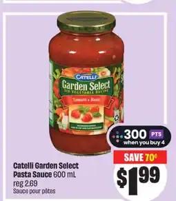 FreshCo Catelli Garden Select Pasta Sauce 600 mL offer