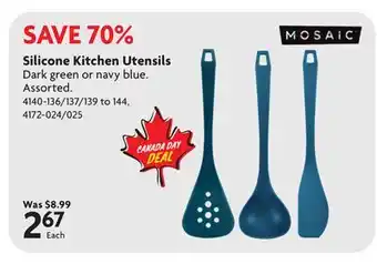 Home Hardware Silicone Kitchen Utensils offer