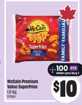 FreshCo McCain Premium Value Superfries offer