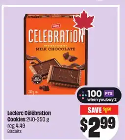 FreshCo Leclerc Cëlëbration Cookies 240-350 g offer