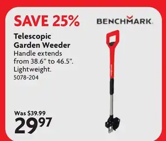 Home Hardware Telescopic Garden Weeder offer