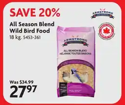 Home Hardware All Season Blend Wild Bird Food offer
