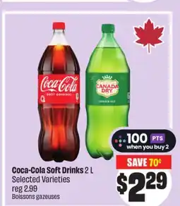 FreshCo Coca-Cola Soft Drinks 2 L Selected Varieties offer