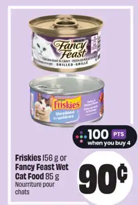 FreshCo Friskies 156 g or Fancy Feast Wet Cat Food 85 g offer