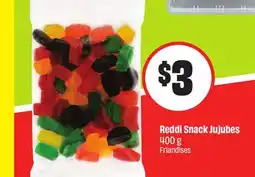 FreshCo Reddi Snack Jujubes 400 g offer