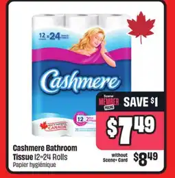 FreshCo Cashmere Bathroom Tissue 12=24 Rolls offer