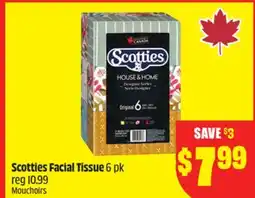 FreshCo Scotties Facial Tissue 6 pk offer