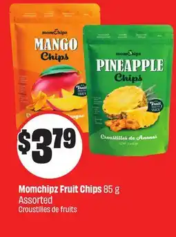 FreshCo Momchipz Fruit Chips 85 g Assorted offer