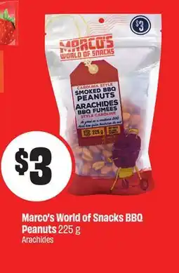 FreshCo Marco's World of Snacks BBQ Peanuts 225 g offer
