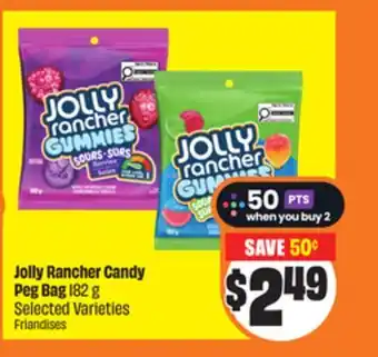 FreshCo Jolly Rancher Candy Peg Bags 182 g Selected Varieties offer