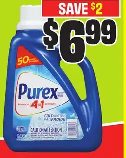 FreshCo Purex Laundry Detergent 2.03 L Purex Baby Laundry Detergent 1.47 L offer