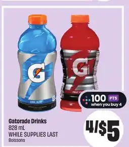 FreshCo Gatorade Drinks 828 mL offer