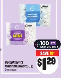 FreshCo Compliments Marshmallows 250 g offer